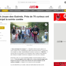 article Ouest France du 22 août 2022